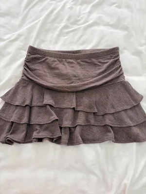 ZARA Mini Ruffle Skirt thumbnail 2