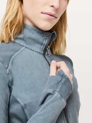 Lululemon Cut Class JacketWashed Moon Blue 6 thumbnail 3