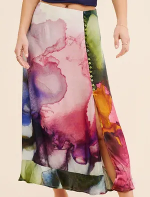Anthropologie Bl^nk London Clania Maxi Skirt from Nuuly Size XS thumbnail 1