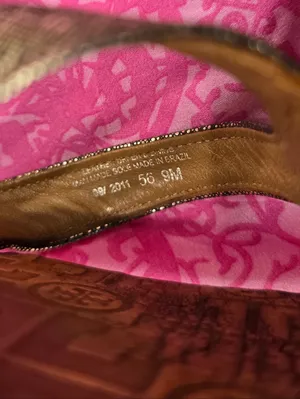 Tory Burch thong sandals metallic bronze size 9 thumbnail 4