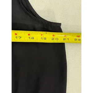 Ann Taylor Black sleeveless Blouse size MP thumbnail 5