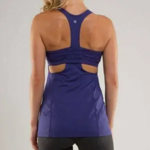 Lululemon Turbo Racerback Rushed Tank Cutout Detailing thumbnail 1