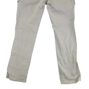 PAIGE Women's‎ Size 27 Beige Cargo Pants Straight Leg Cotton Blend Utility thumbnail 8