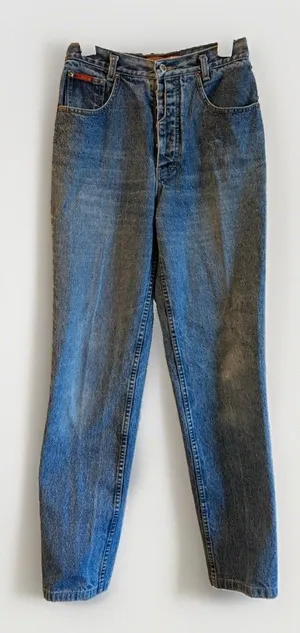 Vintage Lawman Straight Leg Jeans Women's 9 HIgh Rise Blue Western Cowgirl thumbnail 1