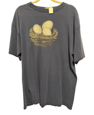 Coed Sportswear Power of a Girl‎ Golf Chicks Nest Graphic T Shirt XL Vingtage thumbnail 1