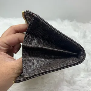 COACH Julia Khaki Brown Op Art Slim Zip Wallet thumbnail 9