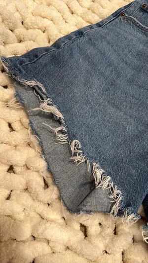 Denim Abercrombie Shorts High-Rise thumbnail 6