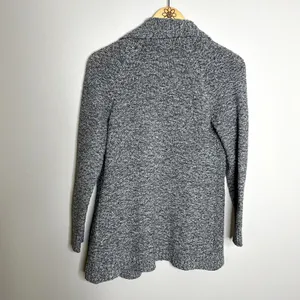 Candie's Gray Open Front Knit Cardigan Sweater thumbnail 5