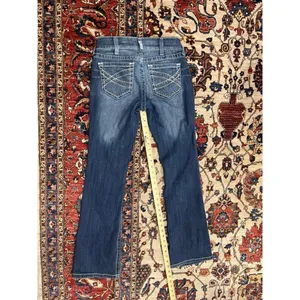 Ariat Real Denim Women's Mid Rise Boot Cut Blue Jeans Size 29 Regular thumbnail 7