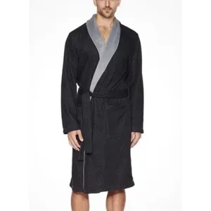 UGG Men's Robinson‎ Robe Charcoal Gray Lined Size L/XL Long Sleeve Pockets thumbnail 2