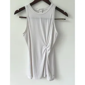 Athleta Radiate Twist‎ Tank Top White Activewear Lightweight Size Extra Small thumbnail 3