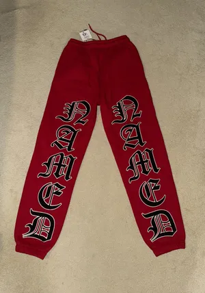 Named Collective target tracksuit pants red Size XS thumbnail 1