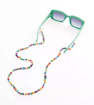 ZARA Multicolor Beaded Sunglass Chain thumbnail 1