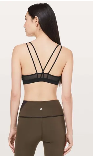 Lululemon Freely Flexed Bra Black 4 thumbnail 6