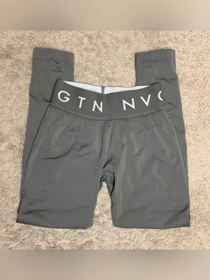 NVGTN Charcoal Sport Seamless Leggings size M thumbnail 2