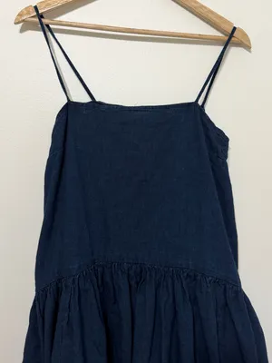 ASOS Denim Midi Dress Size 6 Fall winter thumbnail 4