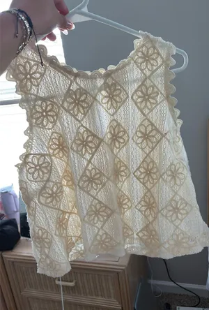 Scalloped shirt Yellow Size L thumbnail 1