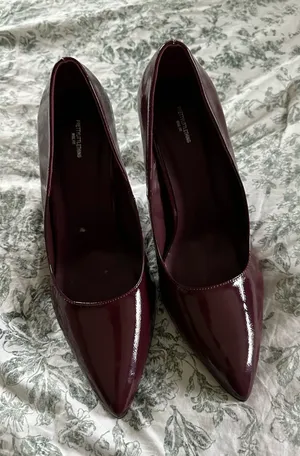 Pretty Little Thing Red Pumps 7 thumbnail 1