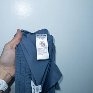 New Athleta Shadow Blue Pinnacle Wide Leg Trousers Size 14 Petite thumbnail 10