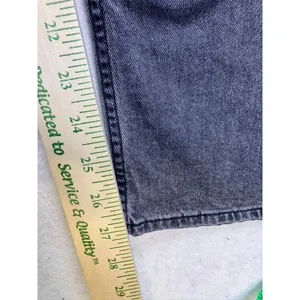Gap Loose High Rise Jeans Womens 31/12R Washed Black‎ Straight Leg thumbnail 8
