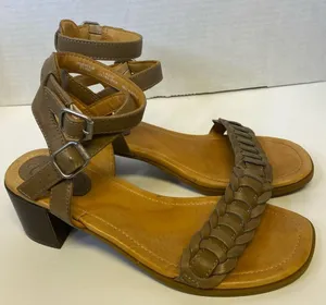 Sperry gold cup tan leather sandals size 7M thumbnail 4