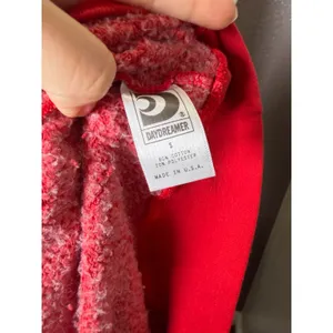 Daydreamer LA 5 Star Raglan Racing V-Neck Sweatshirt Red Size Small NWOT $124 thumbnail 7