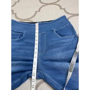 HALARA Flex High Waisted Pocket Baggy Wide Leg Blue Jeans, size Medium, 02775885 thumbnail 6