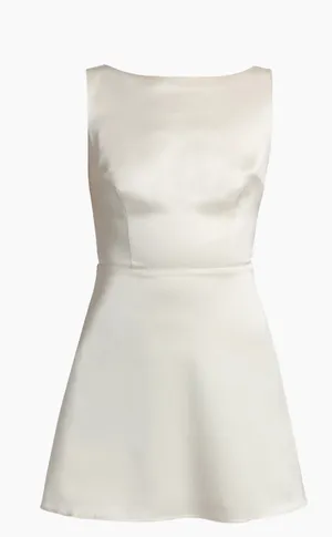 Reformation Zenni Satin Dress thumbnail 3