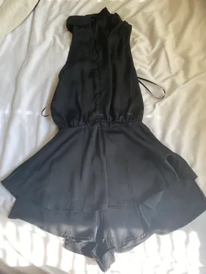 Hello Molly Black Romper/Mini Dress thumbnail 4