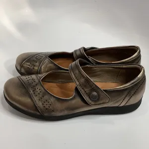 Rockport Daisey mary Jane Shoes‎ metallic bronze size 9.5 thumbnail 7