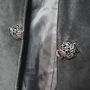 Vintage Maxen Couture RARE 100% leather rhinestone black western jacket sz 10 thumbnail 5