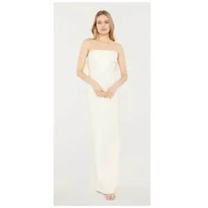 NEW LIKELY Helen Strapless Gown in White Size 8 thumbnail 3