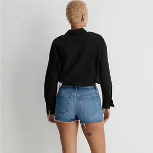 NWOT Madewell The Curvy Perfect Vintage Jean Short Sz 28 broken zipper thumbnail 3