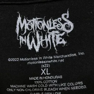 Motionless in White Watercolor Portrait T-shirt size extra large thumbnail 4