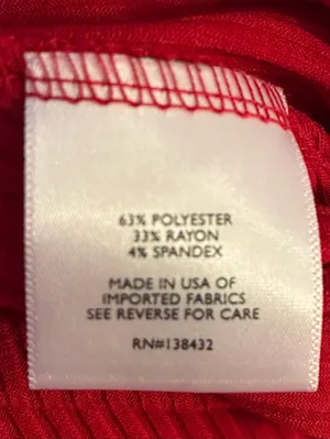 ModCloth Red Ribbed Boat Neck Maxi Dress Long Sleeve Size L thumbnail 5