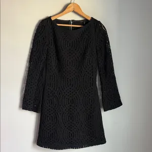 Maje Reverso Crochet Lace Dress Small thumbnail 2