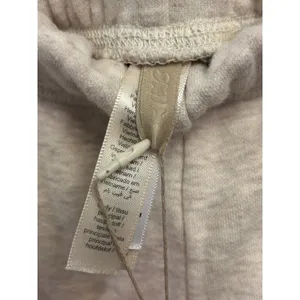 New Skims Cotton Fleece Classic Straight Leg Pant Oatmeal Hearher Medium NWT thumbnail 7