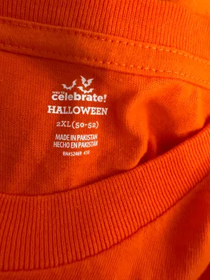 Way to Celebrate Men’s Halloween Jack O Lantern T Shirt thumbnail 4