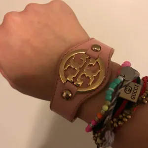 Tory Burch Vintage Y2k  Leather Style Pink Cuff thumbnail 8