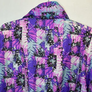Vintage 80s Colorful Windbreaker Jacket Basic By Southern Classics Women’s Large thumbnail 6