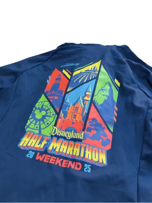 runDisney Disneyland Half Marathon Weekend 2025 Jacket Women’s L NWT Disney Park thumbnail 12