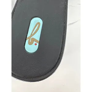 Oka-B Leopard‎ Bow Wedge Sandals Womens 6 Black Slides Shoes Made in USA thumbnail 7