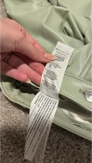 Abercrombie & Fitch Vegan Leather Pants thumbnail 6