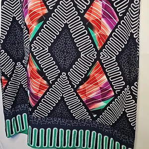 ILE I LE New York sheath diamond abstract sleeveless career holiday dress sz 12 thumbnail 3