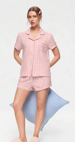 Shein Pajama Set Two-Piece thumbnail 1