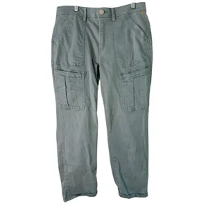Democracy Cargo Pants‎ AB Tech Utility Stretch Green Size 10 thumbnail 2