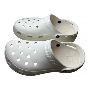 Crocs Baya Classic 10126 Unisex Cobblestone‎ Rubber Slip On Clog Sandal W11 - M9 thumbnail 3