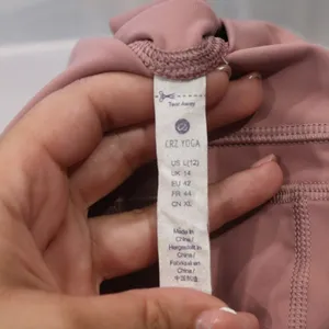 Crz Yoga Mauve Yoga Leggings Sz L thumbnail 4