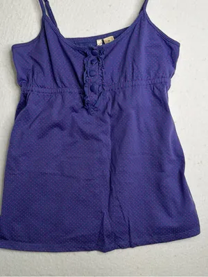 Vintage Y2K Style Polka Dot Babydoll Tank Top thumbnail 5