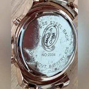 Fashion Watch Charming Charlie Brand Rose-Gold Dial Bracelet thumbnail 7